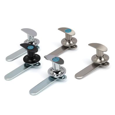 ¿Qué hace que una cerradura con manija giratoria sea la opción correcta para gabinetes industriales?