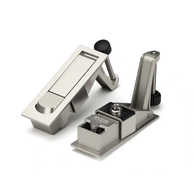 Cerradura de gabinete de rebote con botón ajustable Cerradura de gabinete de rebote con botón ajustable