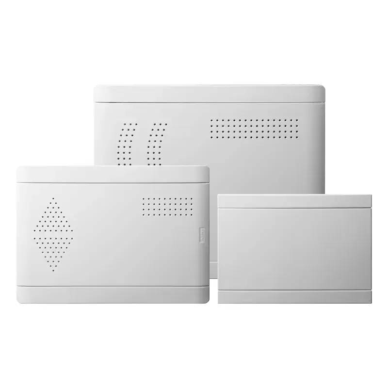 Fibra a la caja de información del hogar Panel de cobertura de plástico