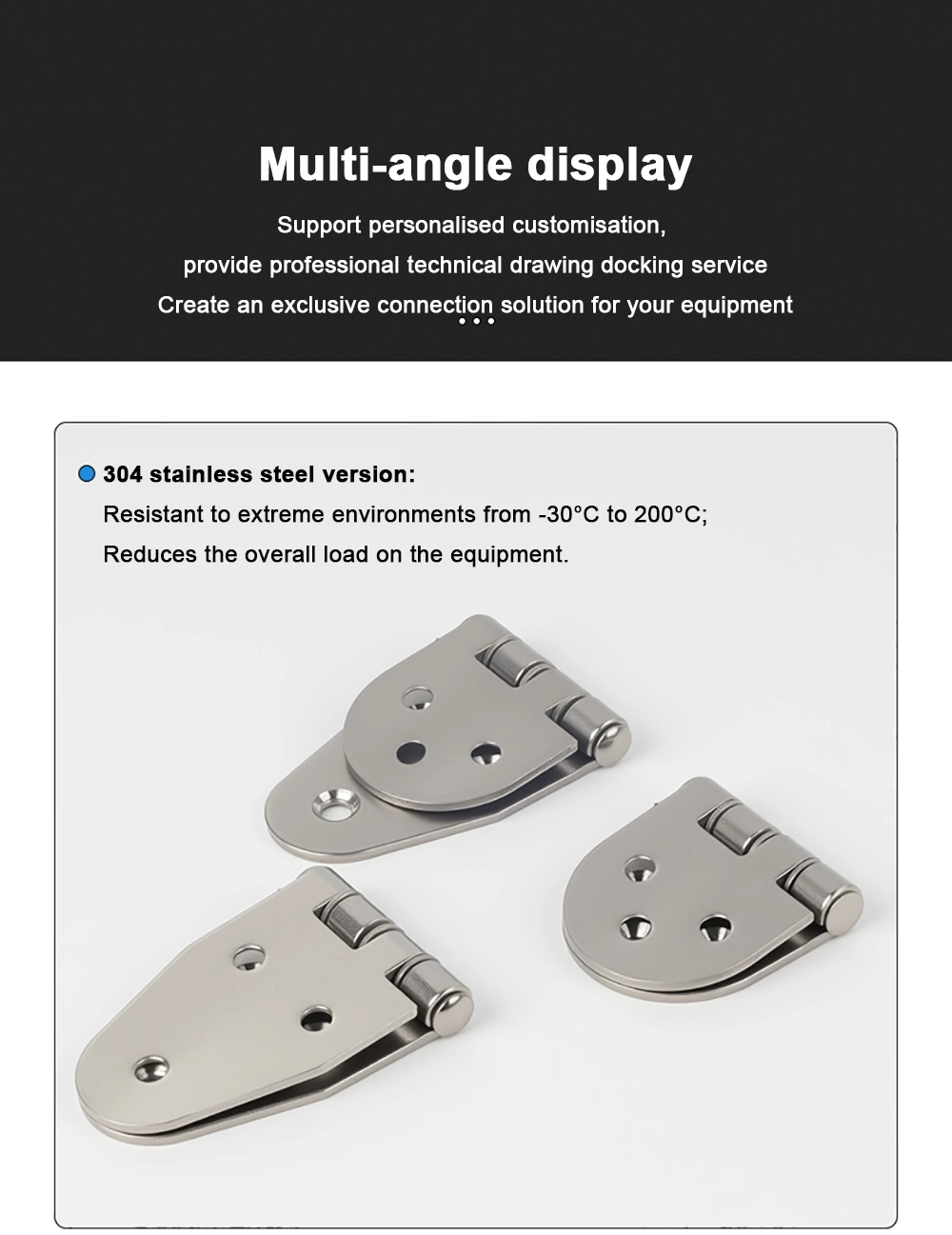 Mechanical Equipment Cabinet Hinge