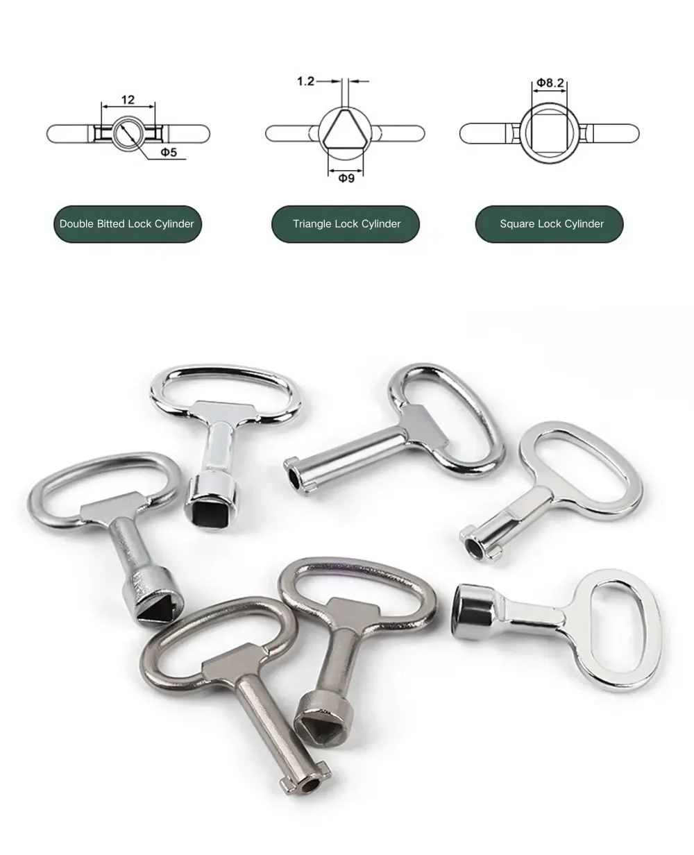 Stainless Steel Triangle Key